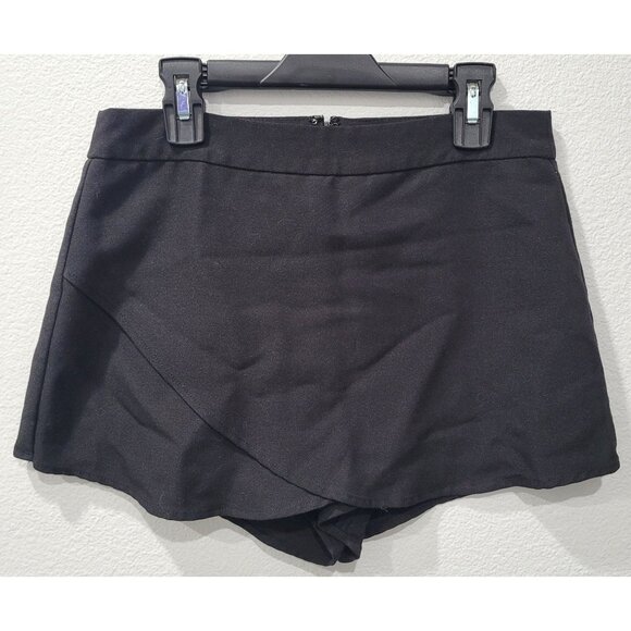 Women's Papaya Black Tulip Wrap Skort Shorts Size S - Picture 1 of 7